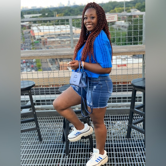 IVY PARK White and Blue Chunky Sneakers 🤍💙 - Picture 9 of 10